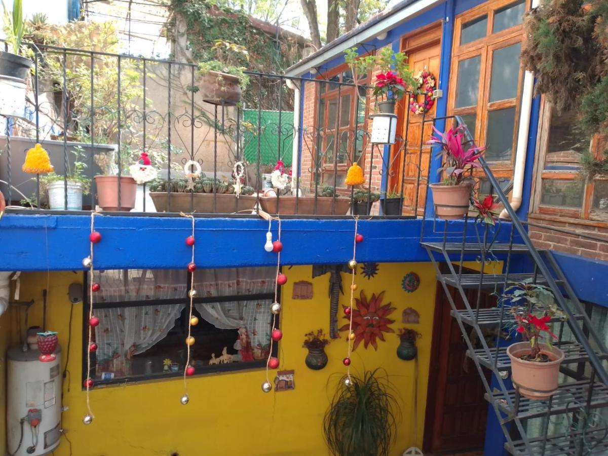 Coyoacan Departamento Tipo Colonial Mexico City Exteriör bild